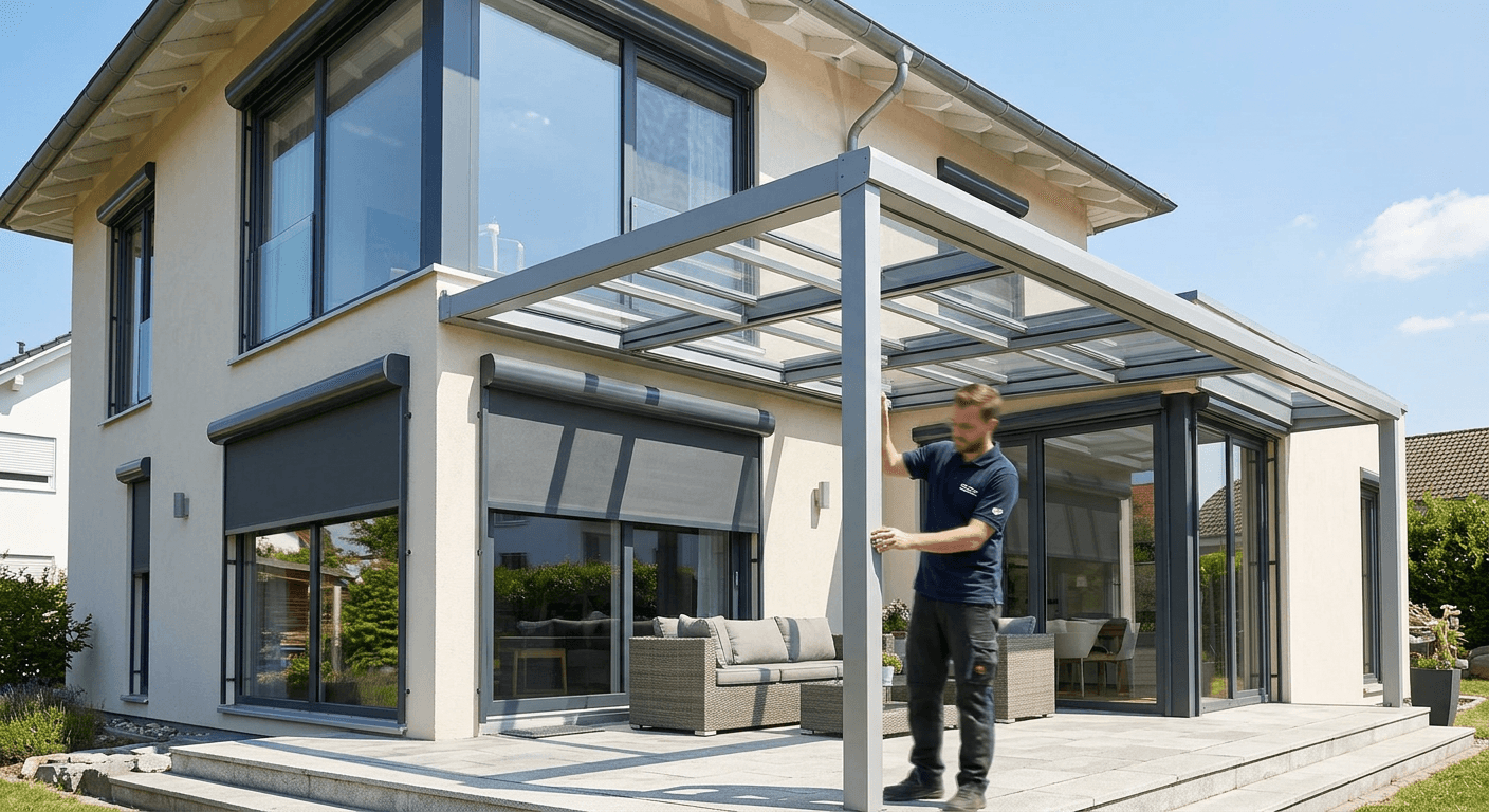 Terrassendach Monteur